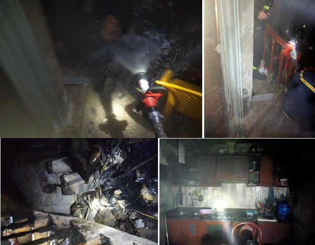 Thông tin về vụ cháy tại số 12/199 đường Tô Hiệu, P. Trại Cau, Q. Lê Chân